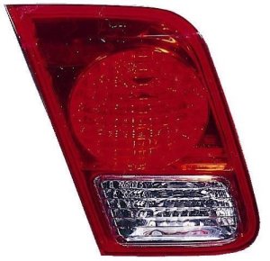 Left (Driver) Tail Light Assembly for 2003-2005 Honda Civic, Rear Tail Light Replacement / Lens / Cover - 4 Door; Sedan; Deck Lid Mounted; Bulbs & Sockets Included;  34156S5AA01