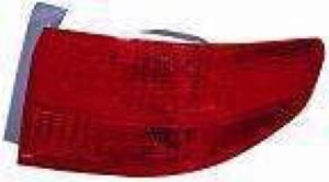 Right (Passenger) Rear Tail Light Assembly for 2005 Honda Accord, Sedan/Hybrid Gas Hybrid, 4 Door, Quarter Panel Mounted,  33501SDAA11, Replacement