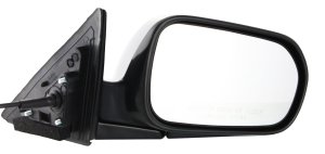 Power Mirror for Honda Accord 1998-2002, Right (Passenger), Manual Folding, Non-Heated, Paintable, without Auto Dimming, Blind Spot Detection, Memory, and Signal Light, Sedan, USA Built, Replacement