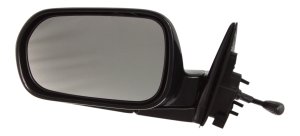 Manual Remote Mirror for Honda Accord 1998-2002, Left (Driver), Manual Folding, Non-Heated, Paintable, Sedan, Replacement