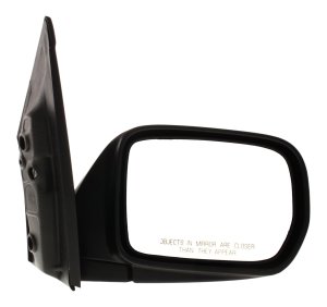 Manual Adjust Mirror for Honda Odyssey 1999-2004, Right (Passenger) Side, Manual Folding, Non-Heated, Textured Finish, Replacement
