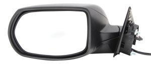 Power Mirror for Honda HR-V 2016-2018 Left (Driver), Manual Folding, Non-Heated, Paintable, Flat Glass, without Signal Light, LX Models, Replacement