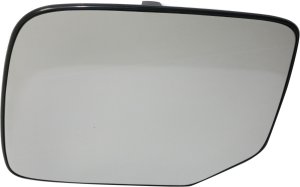 Replacement Heated Mirror Glass with Backing Plate for Honda Pilot 2009-2015, Left (Driver) Side