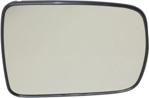 Mirror Glass for Honda Element 2003-2011, Left (Driver), Non-Heated, with Backing Plate, Replacement
