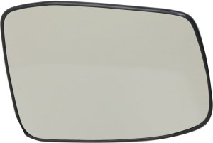 Heated Mirror Glass for Honda Odyssey 2005-2010, Left (Driver) Side, with Backing Plate, Replacement
