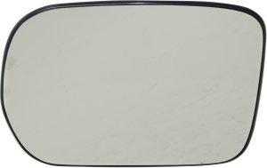 Mirror Glass Left (Driver) for Honda Pilot 2003-2008, Non-Heated, with Backing Plate, Replacement
