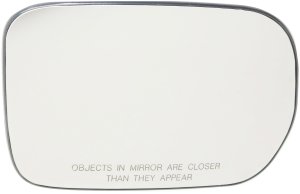 Mirror Glass for Honda Pilot 2003-2008, Right (Passenger), Non-Heated, with Backing Plate, Replacement
