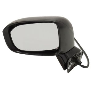 Power Mirror for Honda Civic 2014-2015, Left (Driver), Manual Folding, Heated, Paintable, without Auto Dimming, Blind Spot Detection, Memory, Signal Light, Replacement