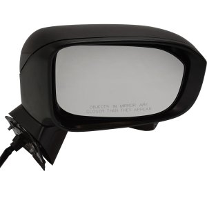 Power Mirror for Honda Civic 2014-2015, Right (Passenger), Manual Folding, Non-Heated, Paintable, w/ Camera, w/o Signal Light, Replacement