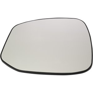 Mirror Glass for Honda Civic 2012-2013, Left (Driver) Side, Non-Heated, with Backing Plate, Replacement