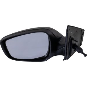 Manual Adjustable and Foldable Non-Heated Mirror for Hyundai Accent 2012-2017, Left (Driver) Side, Textured Black, without Auto Dimming, BSD, Memory and Signal Light, Replacement