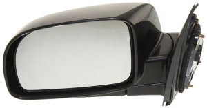 Power Mirror for Hyundai Santa Fe 2007-2012, Left (Driver) Side, Manual Folding, Heated, Paintable, Replacement