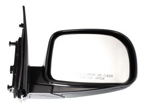 Power Mirror for Hyundai Santa Fe 2007-2012, Right (Passenger), Manual Folding, Heated, Paintable, Replacement