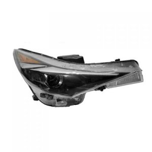 Headlight Assembly for Hyundai Elantra 2021-2023, Right (Passenger), Halogen Light, for Hybrid and Non-Hybrid, Korea-Built Vehicle, Replacement