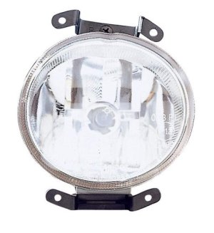 Fog Light Assembly for 2000 - 2002 Hyundai Accent, Left (Driver) Side, Replacement Housing/Lens/Cover, 3 Door Hatchback,  9220125210, Replacement