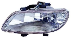 Fog Light Assembly for 2000 - 2002 Hyundai Accent, Replacement Housing/Lens/Cover, Left (Driver) Side, 4-Door Sedan,  9220125000, Replacement