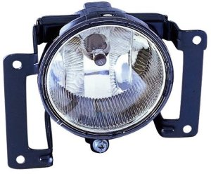 Left (Driver) Fog Light Assembly for 2005 - 2009 Hyundai Tucson, Replacement Housing/Lens/Cover,  922012E000, Replacement