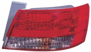 Right (Passenger) Outer Tail Light Assembly for 2008 Hyundai Sonata, Rear Tail Light Replacement / Lens / Cover to 12-17-07,  924020A001, Replacement