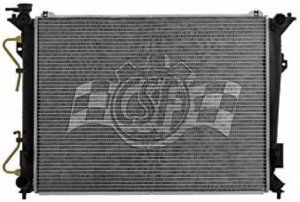 Radiator Assembly for 2006 - 2008 Hyundai Sonata 2.4L L4 Manual Transmission,  253103K090, Replacement