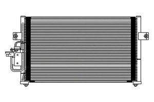 A/C (Air Conditioning) Condenser for 1996-2000 Hyundai Elantra,  9760629100, Replacement