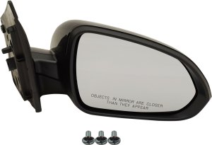 Power Mirror for Hyundai Accent 2018-2022, Right (Passenger), Manual Folding, Non-Heated, Paintable, without Auto Dimming, Blind Spot Detection, Memory, and Signal Light, Replacement