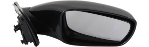 Power Mirror for Hyundai Sonata 2011-2014, Right (Passenger), Manual Folding, Heated, Paintable, Without Signal Light, Excluding Hybrid Model, Replacement