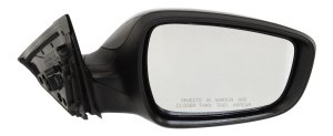 2012 - 2013 Hyundai Veloster Side View Mirror Assembly / Cover / Glass Replacement - Right (Passenger) Side