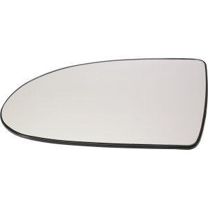 Mirror Glass for Hyundai Accent Hatchback 2006-2009, Left (Driver), Non-Heated, with Backing Plate, Replacement