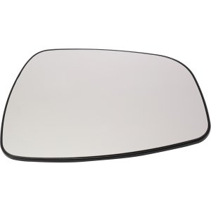 Heated Mirror Glass with Backing Plate for Hyundai Accent (2012-2017) and Elantra Hatchback/Sedan (2011-2013), Left (Driver), Replacement