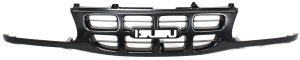 Textured Black Shell and Insert Grille for 2000-2002 Rodeo, Replacement