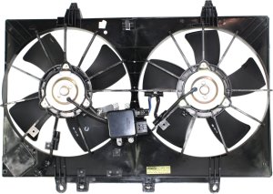 Radiator Fan Assembly with Control Module for Infiniti M35 (2006-2008) and M45 (2006-2010), Replacement