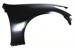 Front Fender for Infiniti G35 (2007-2008), G37 (2009-2013) Sedan, Right (Passenger) Side, Primed (Ready to Paint), with Sport Package, Replacement