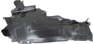 Front Fender Liner for Infiniti FX35 2003-2008, Right (Passenger) Side, Rear Section, Replacement