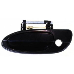 Front Left (Driver) Outer Door Handle for 2002 - 2004 Infiniti I35, Black (Code KH3),  806073Y175, Replacement