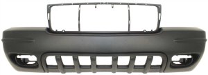 Front Bumper Cover for Grand Cherokee 2001-2003, Primed (Ready to Paint), Limited Model, Replacement