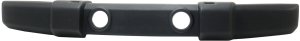 Front Bumper Cover for Jeep Wrangler (JK) 2007-2018, Textured, Standard Duty, with Fog Light and Tow Hook Holes, Replacement