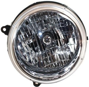 Headlight Assembly for 2002-2003 Jeep Liberty, Halogen, Left (Driver) Side, Up To 10-6-2002, Replacement