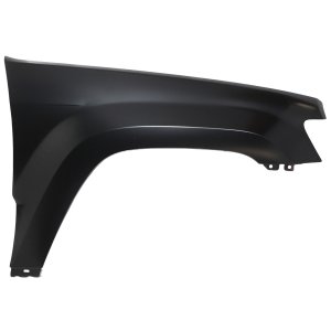 Front Fender for Jeep Grand Cherokee, Model Years 2005-2010, Left (Driver), Primed (Ready to Paint), Replacement