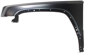 Front Fender for Jeep Commander 2006-2010, Left (Driver) Side, Primed (Ready to Paint), Steel, Replacement
