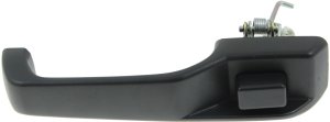 Front Exterior Door Handle for Jeep Grand Cherokee 1993-1998, Right (Passenger), Textured Black without Keyhole, Replacement
