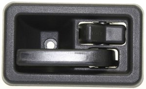 Front Interior Door Handle for Jeep Wrangler 1991-2004, Right (Passenger), Full Door Type, Replacement