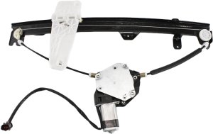 Front Window Regulator for Jeep Grand Cherokee 1999-2000, Right (Passenger), Power, with Motor, Up To March 9, 2000, Replacement