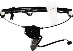 Power Front Window Regulator with Motor for 1999-2000 Jeep Grand Cherokee, Left (Driver), Compatible Up To 3-9-00, Replacement
