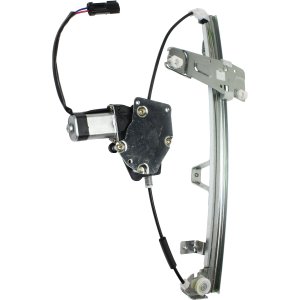 Front Window Regulator for Jeep Grand Cherokee 2001-2004, Right (Passenger) Side, Power, with Motor, From 3-9-2000, Replacement