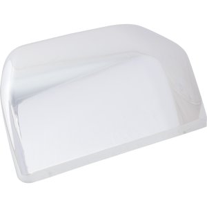 Mirror Cover for Ford F-150 Pickup 2015-2020, Left (Driver), Standard, Non-Towing, without Signal Light, Crew/Extended Cab, Chrome (Excluding Raptor Model), Replacement