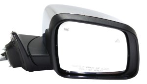 2014 - 2022 Jeep Grand Cherokee Side View Mirror - Right (Passenger)