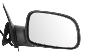 Power Mirror for Jeep Grand Cherokee 1999-2004, Right (Passenger) Side, Manual Folding, Non-Heated, Textured, GTN 3 Pin Plug, Replacement