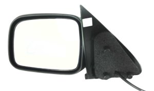 Power Mirror for Jeep Liberty 2002-2007, Left (Driver) Side, Manual Folding, Non-Heated, Textured, with 8-hole 3-pin plug, without Memory, Replacement