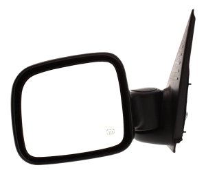 Power Mirror for Jeep Liberty 2002-2007 Left (Driver), Manual Folding, Heated, Textured, with 8-hole, 5-pin plug, without Memory, Replacement