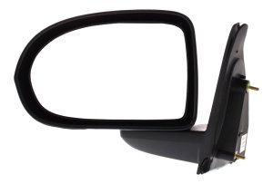 Manual Adjust Mirror for 2007-2017 Jeep Compass, Left (Driver) Side, Manual Folding, Non-Heated, Textured, Replacement